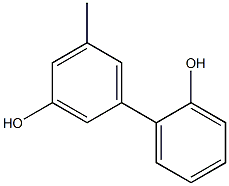 5-Methyl-1,1'-biphenyl-2',3-diol Struktur