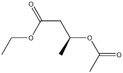 (S)-3-Acetyloxybutanoic acid ethyl ester Struktur