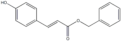 4-Hydroxy-trans-cinnamic acid benzyl ester Struktur