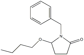 5-Butoxy-1-[benzyl]pyrrolidin-2-one Struktur