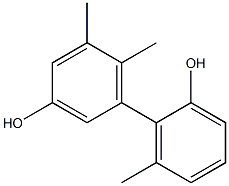 5,6,6'-Trimethyl-1,1'-biphenyl-2',3-diol Struktur