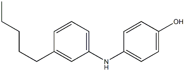 3'-Pentyl[iminobisbenzen]-4-ol Struktur