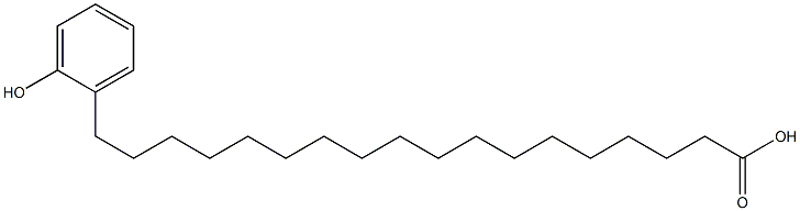 (Hydroxyphenyl)stearic acid Struktur