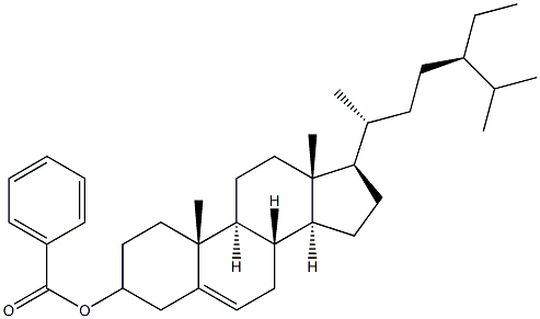 Stigmast-5-en-3-ol benzoate Struktur