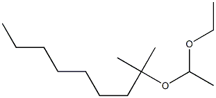 2-Methyl-2-(1-ethoxyethoxy)nonane Struktur