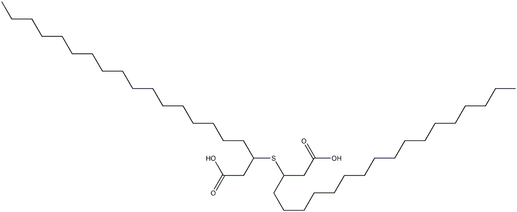 3,3'-Diheptadecyl[3,3'-thiodipropionic acid] Struktur