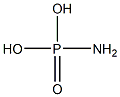 Amidophosphoric acid Struktur