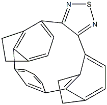 3,4-[m-Phenylenebis(ethylene-3,1-phenylene)]-1,2,5-thiadiazole Struktur