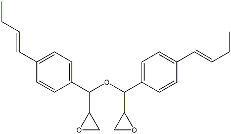 4-(1-Butenyl)phenylglycidyl ether Struktur