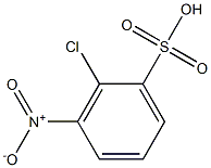 2-Chloro-3-nitrobenzenesulfonic acid Struktur