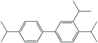 4,3',4'-Triisopropyl-1,1'-biphenyl Struktur