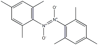 1,2-Bis(2,4,6-trimethylphenyl)diazene 1,2-dioxide Struktur