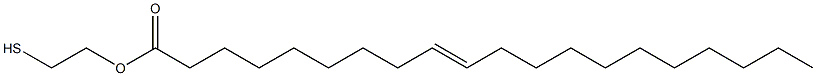 9-Icosenoic acid 2-mercaptoethyl ester Struktur