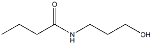 N-(3-Hydroxypropyl)butyramide Struktur