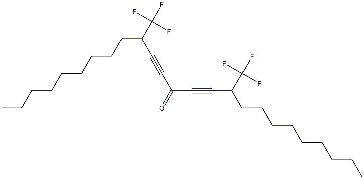 Trifluoromethyl(1-dodecynyl) ketone Struktur