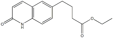 4-(1,2-Dihydro-2-oxoquinolin-6-yl)butyric acid ethyl ester Struktur