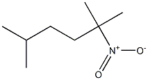 2,5-Dimethyl-2-nitrohexane Struktur