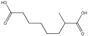 2-Methylsuberic acid Struktur