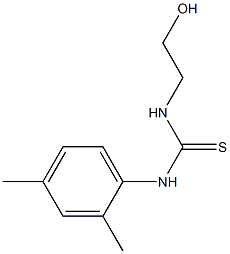 1-(2-Hydroxyethyl)-3-(2,4-xylyl)thiourea Struktur