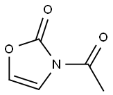 3-Acetyl-4-oxazolin-2-one Struktur