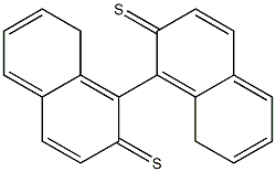 2,2'-Dithio-1,1'-binaphthalene Struktur