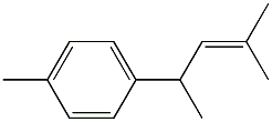 2-Methyl-4-(4-methylphenyl)-2-pentene Struktur