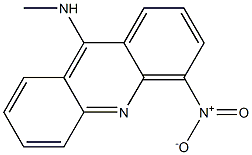 N-(4-Nitroacridin-9-yl)methanamine Struktur