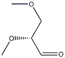 [R,(+)]-2,3-Dimethoxypropionaldehyde Struktur