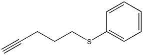 5-(Phenylthio)-1-pentyne Struktur