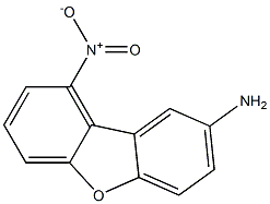 8-Amino-1-nitrodibenzofuran Struktur