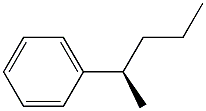 (2R)-2-Phenylpentane Struktur