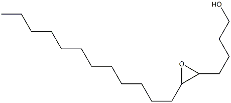 5,6-Epoxy-1-octadecanol Struktur