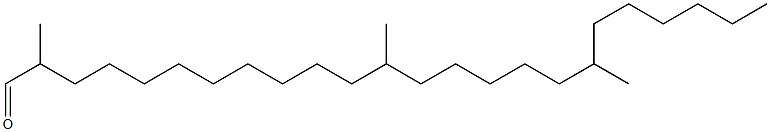 2,12,18-Trimethyltetracosan-1-al Struktur