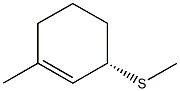 [(1S)-3-Methyl-2-cyclohexen-1-yl](methyl) sulfide Struktur