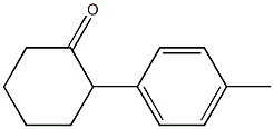 2-p-Tolylcyclohexanone Struktur