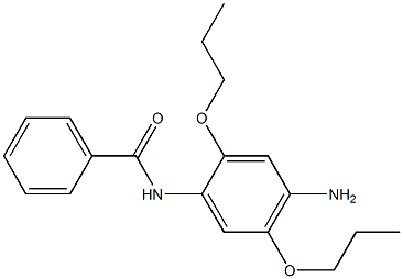 4'-Amino-2',5'-dipropoxybenzanilide Struktur