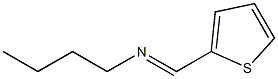 N-Butyl-2-thiophenemethaneimine Struktur