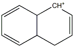 Naphthalene-1-cation Struktur