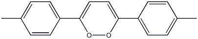 3,6-Bis(4-methylphenyl)-1,2-dioxin Struktur