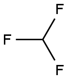 Trifluoro(2H)methane Struktur