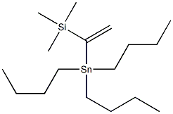 1-(Tributylstannyl)-1-(trimethylsilyl)ethene Struktur