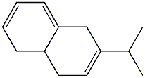 1,4,4a,5-Tetrahydro-2-isopropylnaphthalene Struktur