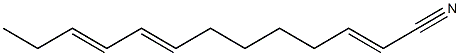 2,8,10-Tridecatrienenitrile Struktur