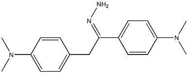 4,4'-(Hydrazobismethylene)bis(N,N-dimethylaniline) Struktur