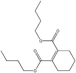 1-Cyclohexene-1,2-dicarboxylic acid dibutyl ester Struktur