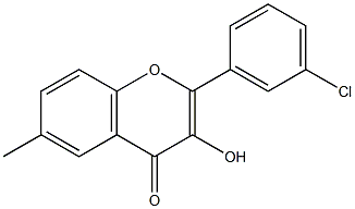 5'-Chloro-6-methylflavonol Struktur