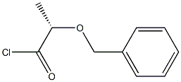 [S,(-)]-2-(Benzyloxy)propionyl chloride Struktur