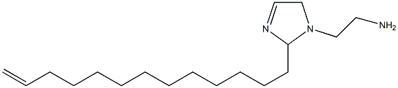 1-(2-Aminoethyl)-2-(12-tridecenyl)-3-imidazoline Struktur