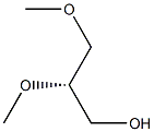 [S,(-)]-2,3-Dimethoxy-1-propanol Struktur