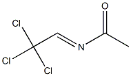 N-(2,2,2-Trichloroethylidene)acetamide Struktur